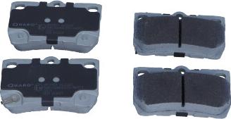 QUARO QP3059 - Brake Pad Set, disc brake autospares.lv