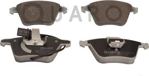QUARO QP3052 - Brake Pad Set, disc brake autospares.lv