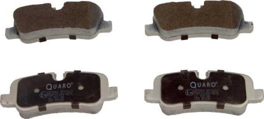 QUARO QP3062 - Brake Pad Set, disc brake autospares.lv