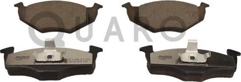 QUARO QP3158C - Brake Pad Set, disc brake autospares.lv