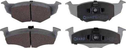 QUARO QP3158 - Brake Pad Set, disc brake autospares.lv