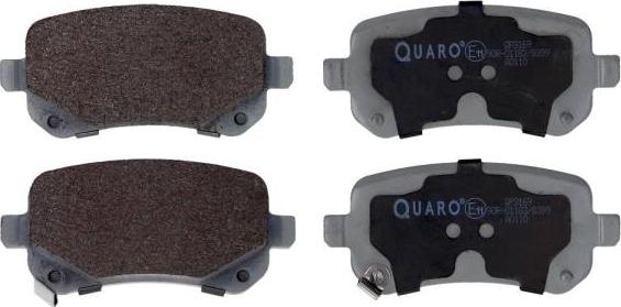 QUARO QP3169 - Brake Pad Set, disc brake autospares.lv