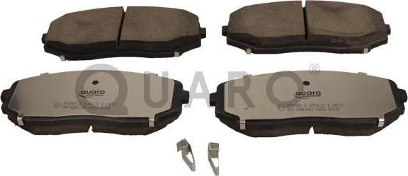 QUARO QP3846C - Brake Pad Set, disc brake autospares.lv