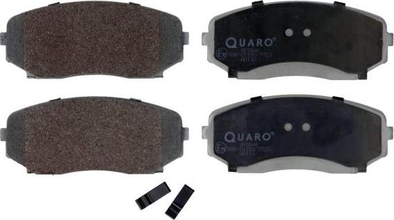 QUARO QP3846 - Brake Pad Set, disc brake autospares.lv