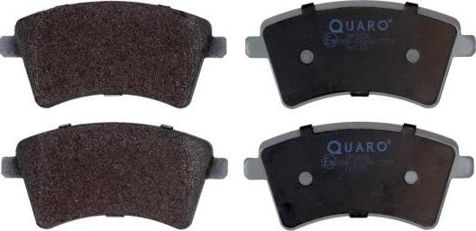 QUARO QP3856 - Brake Pad Set, disc brake autospares.lv