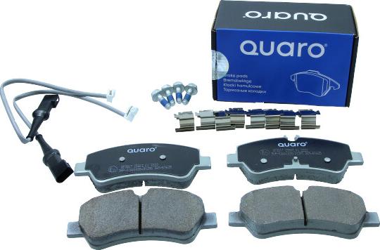 QUARO QP3817 - Brake Pad Set, disc brake autospares.lv