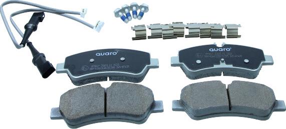 QUARO QP3817 - Brake Pad Set, disc brake autospares.lv