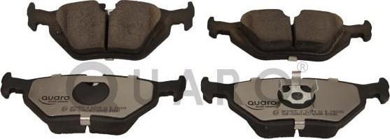 QUARO QP3757C - Brake Pad Set, disc brake autospares.lv
