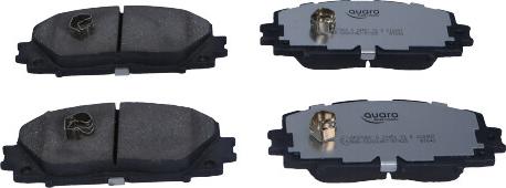 QUARO QP3706C - Brake Pad Set, disc brake autospares.lv