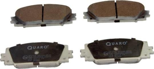QUARO QP3706 - Brake Pad Set, disc brake autospares.lv