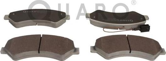 QUARO QP2956 - Brake Pad Set, disc brake autospares.lv