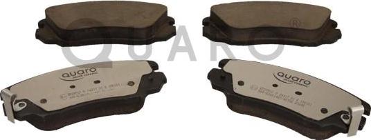 QUARO QP2951C - Brake Pad Set, disc brake autospares.lv