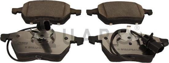 QUARO QP2915C - Brake Pad Set, disc brake autospares.lv