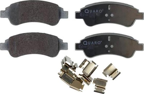 QUARO QP2989 - Brake Pad Set, disc brake autospares.lv