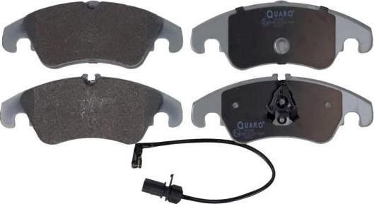 QUARO QP2445 - Brake Pad Set, disc brake autospares.lv