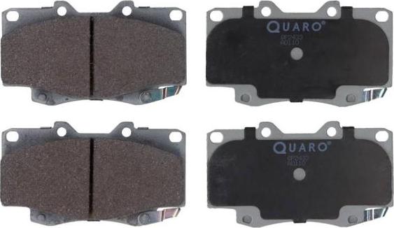 QUARO QP2433 - Brake Pad Set, disc brake autospares.lv