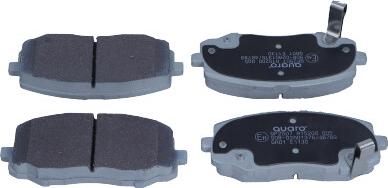 QUARO QP2507 - Brake Pad Set, disc brake autospares.lv