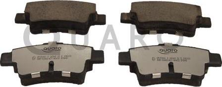 QUARO QP2530C - Brake Pad Set, disc brake autospares.lv