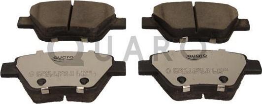 QUARO QP2064C - Brake Pad Set, disc brake autospares.lv