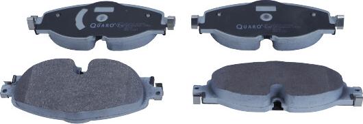 QUARO QP2013 - Brake Pad Set, disc brake autospares.lv
