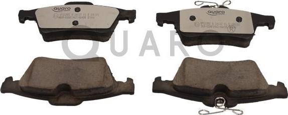 QUARO QP2195C - Brake Pad Set, disc brake autospares.lv