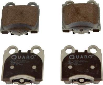 QUARO QP2144 - Brake Pad Set, disc brake autospares.lv