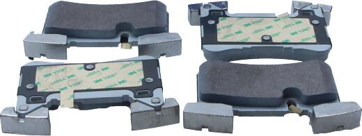 QUARO QP2893 - Brake Pad Set, disc brake autospares.lv