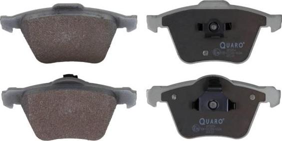 QUARO QP2854 - Brake Pad Set, disc brake autospares.lv