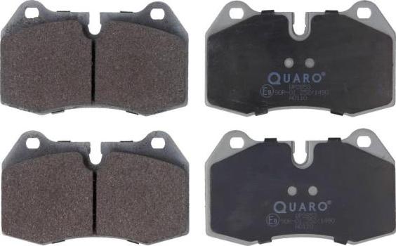 QUARO QP2853 - Brake Pad Set, disc brake autospares.lv