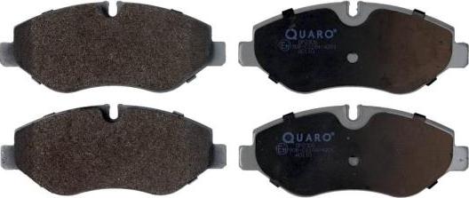 QUARO QP2306 - Brake Pad Set, disc brake autospares.lv