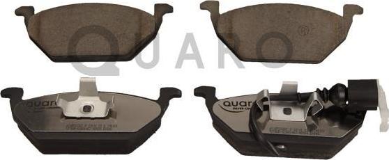 QUARO QP2226C - Brake Pad Set, disc brake autospares.lv
