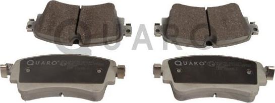 QUARO QP2278 - Brake Pad Set, disc brake autospares.lv