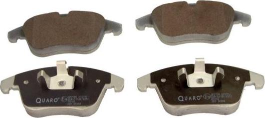 QUARO QP2789 - Brake Pad Set, disc brake autospares.lv