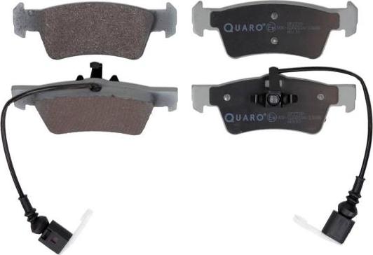 QUARO QP2739 - Brake Pad Set, disc brake autospares.lv