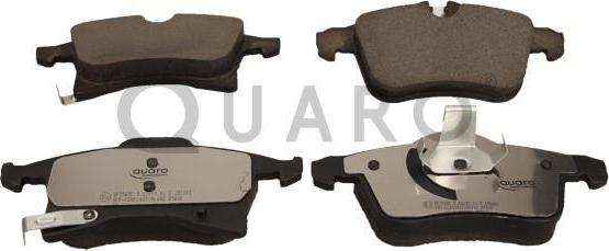 QUARO QP7965C - Brake Pad Set, disc brake autospares.lv