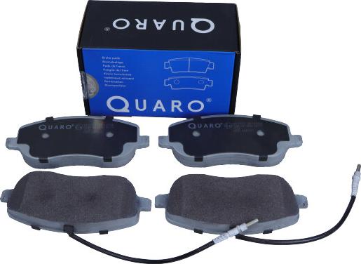 QUARO QP7971 - Brake Pad Set, disc brake autospares.lv