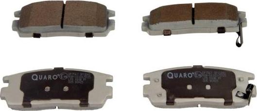 QUARO QP7567 - Brake Pad Set, disc brake autospares.lv