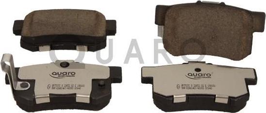 QUARO QP7537C - Brake Pad Set, disc brake autospares.lv