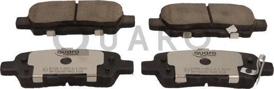 QUARO QP7685C - Brake Pad Set, disc brake autospares.lv