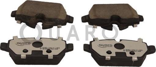 QUARO QP7090C - Brake Pad Set, disc brake autospares.lv