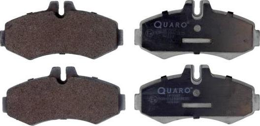 QUARO QP7037 - Brake Pad Set, disc brake autospares.lv