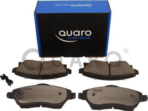 QUARO QP7150C - Brake Pad Set, disc brake autospares.lv