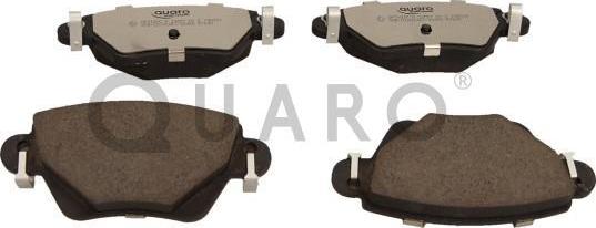 QUARO QP7181C - Brake Pad Set, disc brake autospares.lv