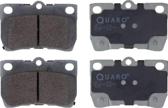 QUARO QP7125 - Brake Pad Set, disc brake autospares.lv