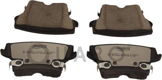 QUARO QP7302C - Brake Pad Set, disc brake autospares.lv