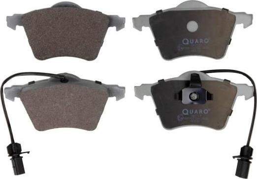 QUARO QP7319 - Brake Pad Set, disc brake autospares.lv