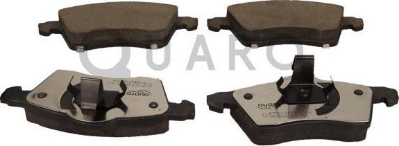 QUARO QP7331C - Brake Pad Set, disc brake autospares.lv