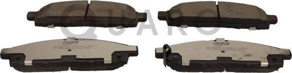 QUARO QP7379C - Brake Pad Set, disc brake autospares.lv