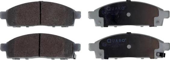 QUARO QP7379 - Brake Pad Set, disc brake autospares.lv