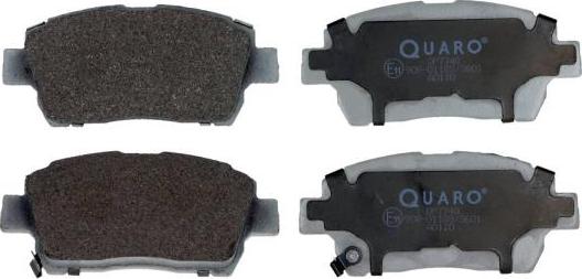 QUARO QP7748 - Brake Pad Set, disc brake autospares.lv